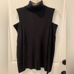 DKNY Cold Shoulder Turtleneck -Sz Med